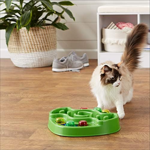 Amazon Basics Pet Activity Center and Feeder, Green - Image 4