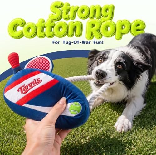 Interactive Plush Squeaky Dog Toy for Puppy Small & Medium Dogs - Image 4