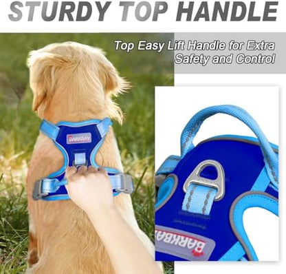 BARKBAY Dog Harness No Pull for Small Sized Dog Front Back Clips,Dog Vest - Image 3