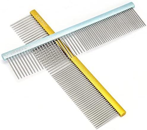 Metal Dog Grooming Combs Shedding Tangles,Knots,Mats.(7.5inches) - Image 3