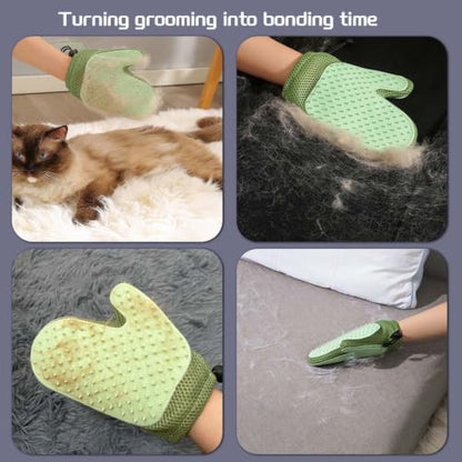 Carpet Rake for Pet Hair Removal Tool - 5 in 1 Kit for Dog Cat Fur Remover - Image 4