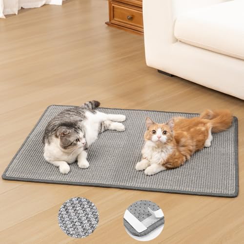 Conlun Cat Scratching Pad, 27.5x35.4in Sisal Mat Couch Protector by Conlun