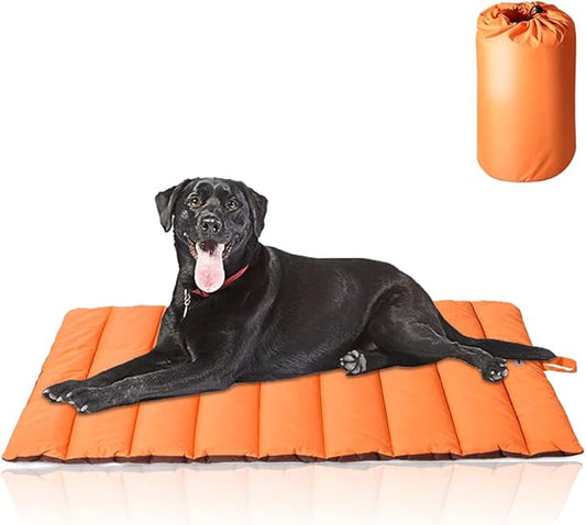 CHEERHUNTING Outdoor Dog Bed, Waterproof, Washable, Large Size, Durable, Water Resistant, Portable and Camping Travel Pet Mat