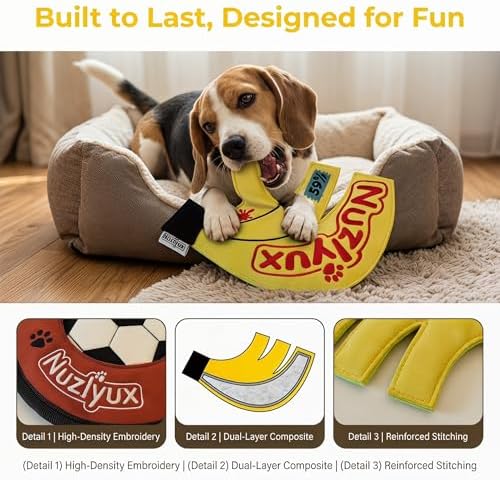 Squeaky Flying Disc for Small Medium Dogs 2-Pack Fetch Rings - Image 6