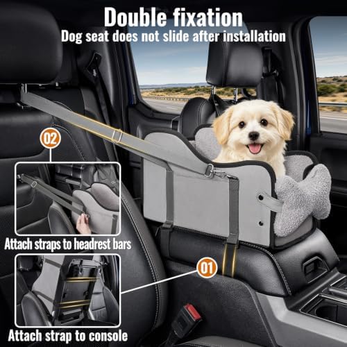Center Console Dog Car Seat,Dog Car Seat - Image 4