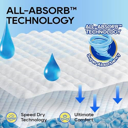 Honey Care All-Absorb, Small 17.5" x 23.5", 120 Count, Dog and Puppy Training Pads, Ultra Absorbent and Odor Eliminating, Leak-Proof 5-Layer Potty Training Pads with Quick-Dry Surface, Blue, A05 - Image 6