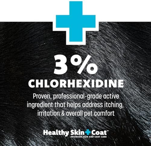 Advanced Medicated Nourish Pet Conditioner, 16 oz - for Dogs and Cats, 3% Chlorhexidine, Supports Skin and Coat Health, Soothes Dry Irritated Skin and Coat, Made in The USA - Image 2