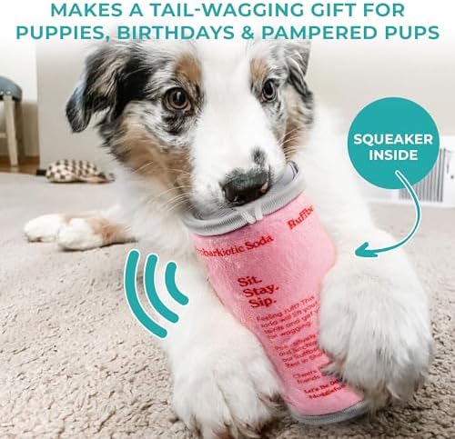 Haute Diggity Dog Puppi Plush Dog Toy, Drink Parody Stuffed Chew Toys - Image 6