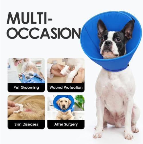 AOFITEE Soft Cone for Large Dogs, Adjustable Dog Cones to Stop Licking - Image 3