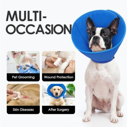 AOFITEE Soft Cone for Large Dogs, Adjustable Dog Cones to Stop Licking - Image 3