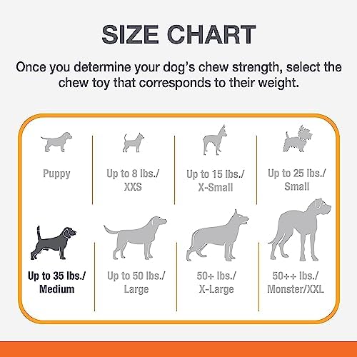 Nylabone Power Chew Double Bone Dog Chew Toy, Bacon Flavor, Medium - Image 6