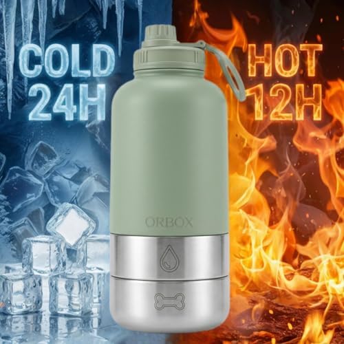 Portable Dog Water Bottle 32oz Insulated Travel Bottle for Small Dogs - Image 4
