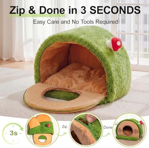 Cat House for Indoor Cats - Tree Hole Cat Bed Cave Hideaway - Image 6