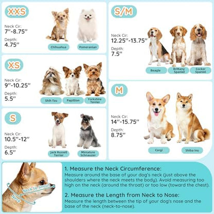Clear Dog Cone for Medium Dogs Corgi, E-Collar After Surgery - Image 6