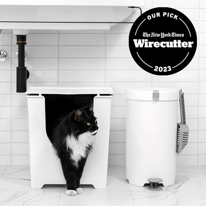 Modkat Flip Litter Box – Front-Entry Design with Integrated Liner System