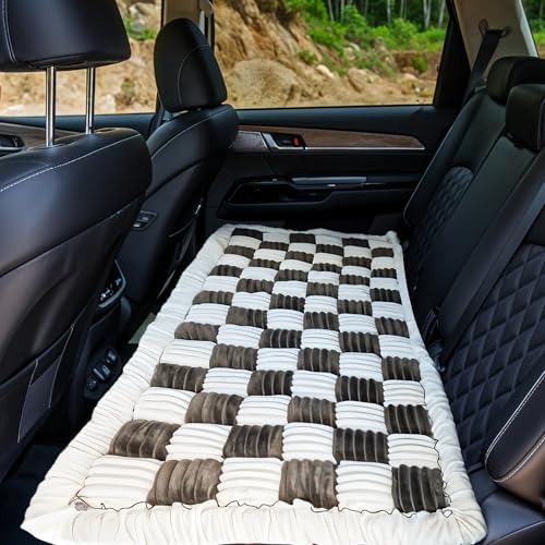 Backseat Pet Bed Mat, Anti-Slip Dog Mat for Car Backseat, Machine Washable Soft Non-Slip Travel Dog Car Mat for Large Dogs Custom Fit for Back Seat Extenders and Seat Covers (25.5 x 53 Inch) - Image 6