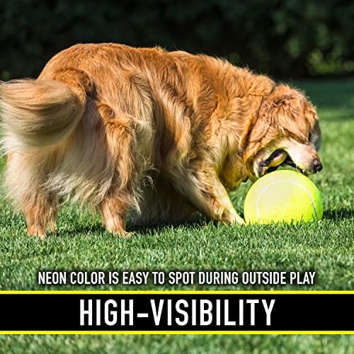 Franklin Sports Ready Set Fetch Oversized Dog Tennis Ball - 8.5" - Image 6
