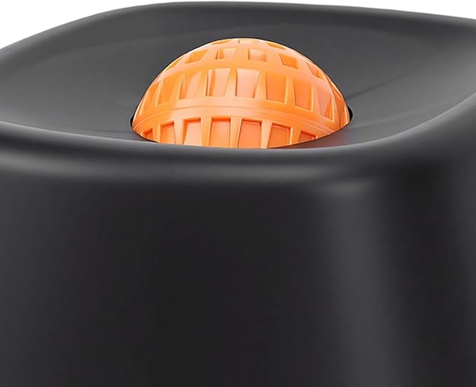 Yosoo Slow Feeder Dog Bowls, Dog Lick Bowl with Slip Resistant Material, Bright Colors, Dishwasher Safe, 6.10x6.10x2.36in, for Yogurt & Purees (Black)