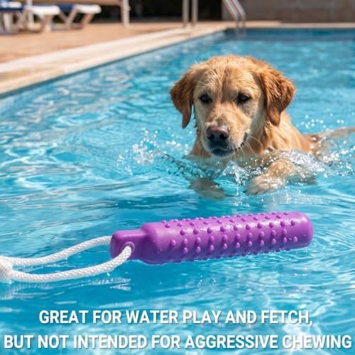 Dog Water Toys, 2 Pack Floating Bumper Fetch Toy Dummy - Image 4