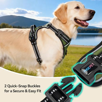 PHOEPET No Pull Dog Harness with Handle Reflective Padded Vest - Image 6
