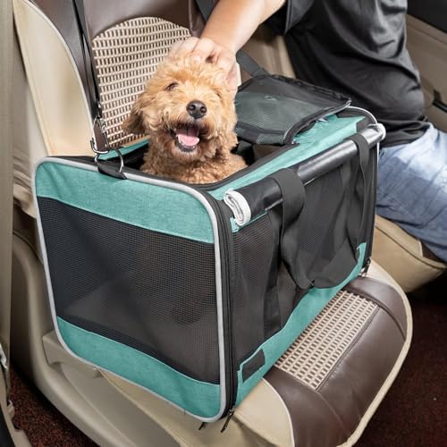 GAPZER Small Dog Carrier Yorkshire Puppy Softshell Chihuahua Transport Cage - Image 6