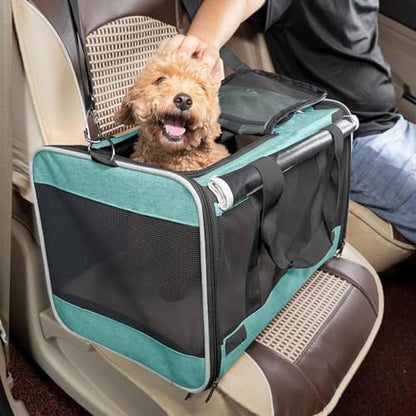 GAPZER Small Dog Carrier Yorkshire Puppy Softshell Chihuahua Transport Cage - Image 6