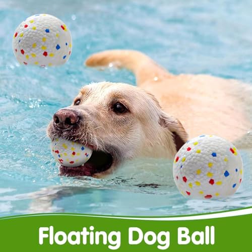 Dog Toy Balls 2.2 Inch, Indestructible Dogs Balls 5 Pack for Aggressive Chewers, Durable Interactive Toys for Small and Medium Puppy, Perfect for 2.2" Automatic Dog Ball Launcher (ETPU Material) - Image 5