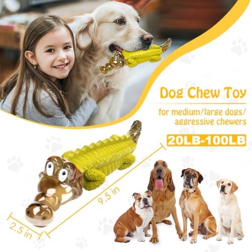 Jeefome Dog Chew Toys for Aggressive Chewers - Image 2