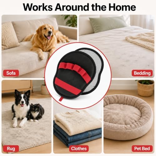 Pet Hair Removal Glove, Reusable Pet Hair Remover for Laundry, Dogs & Cats - Image 5