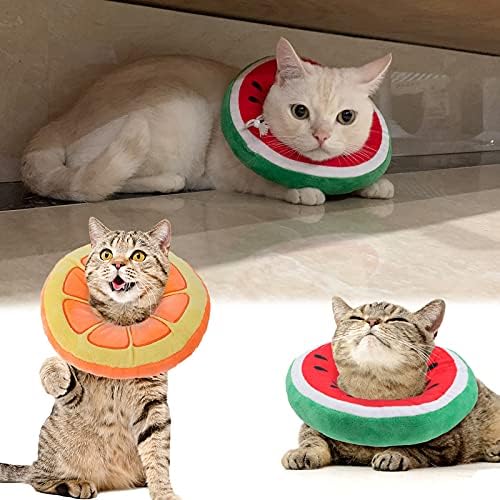 Frienda 2 Pack Adjustable Cat Cone Collar Soft Small Cat Recovery Collar - Image 6