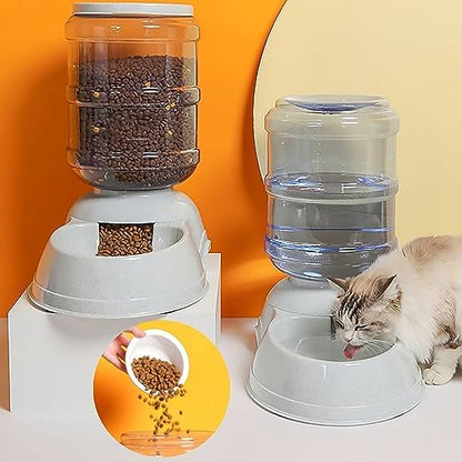 Automatic Dog Feeders, Dog Feeder Dispenser for Large Dogs, 3 Gallon Gravity Automatic Dog Cat Feeder Station, Dry Food Storage Container Bowl for Adult Dogs - Image 6