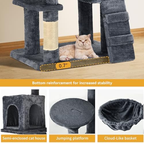 YITAHOME 70.8 inch Cat Trees for Large Cats - Image 5