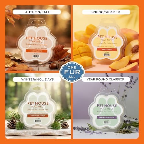 Falling Leaves Wax Melts for Warmer Plant-Based Wax, 2 Pack Pet House - Image 4