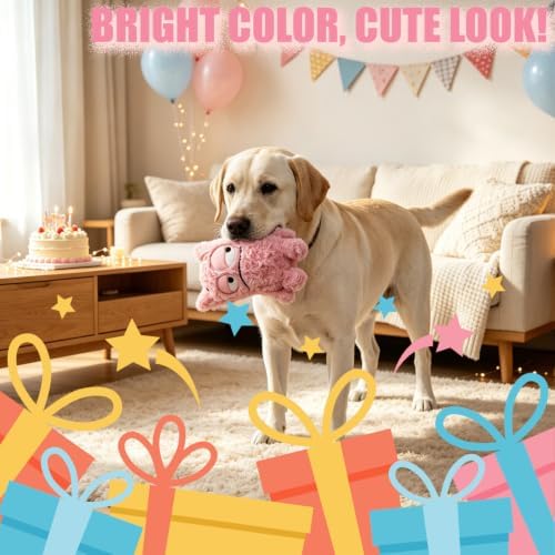 Monster Dog Valentine Toy for Puppy Gifts, Stuffed Dog Plush Toy - Image 5