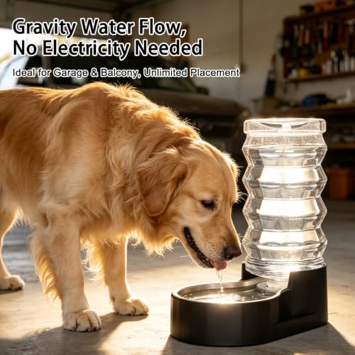 RIZZARI 9L Filtered Dog Water Dispenser: Large Capacity Multi Pet Solution - Image 6