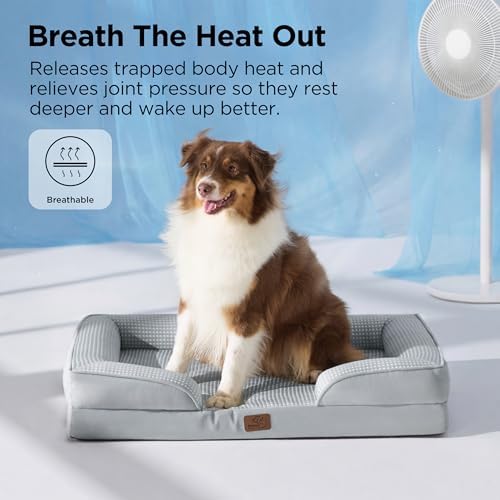 Bedsure Cooling Dog Beds for Small Dogs Washable Original Design - Image 4