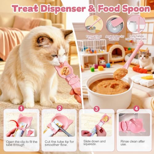AZY 3-Piece Slow Feeder Cat Bowl Set with Strong Suction Cups - Image 4