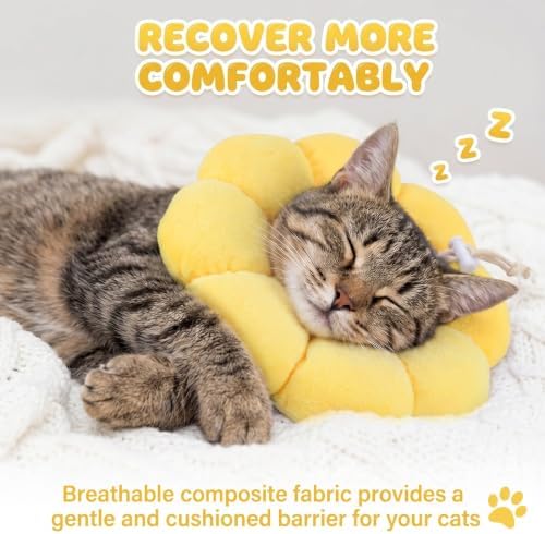 Cat Cone Collar, Adjustable Cat Recovery Collar - Image 4