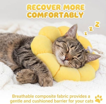 Cat Cone Collar, Adjustable Cat Recovery Collar - Image 4