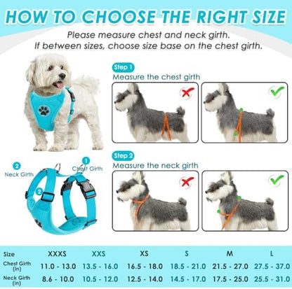 SlowTon Dog Seat Belt Harness for Car, Dog Car Harness & Seatbelt, LBL S - Image 5