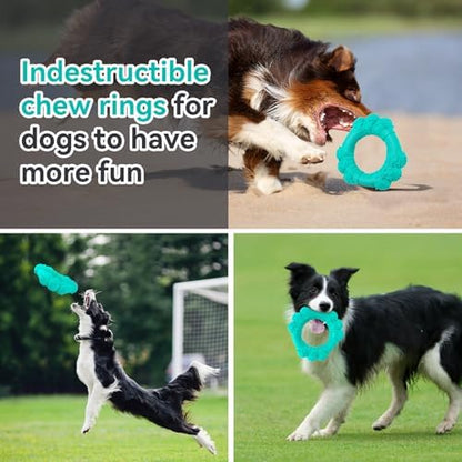 Indestructible Dog Chews - Super Duty Chew Toys for Aggressive Dogs, Puppy Teething Relief & Interactive Play - Image 6