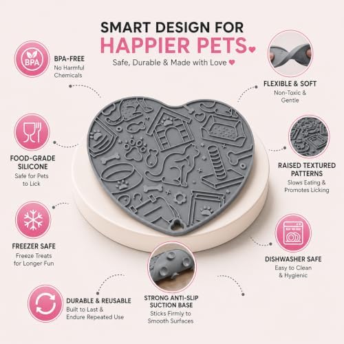 Interactive Cat Puzzle Feeder & Dog Enrichment Toy, Slow Feeder for Indoor Cats, Kittens, Puppies & Small Dogs, Treat Dispensing Food Puzzle to Encourage Foraging, Mental Stimulation & Reduce Boredom - Image 6
