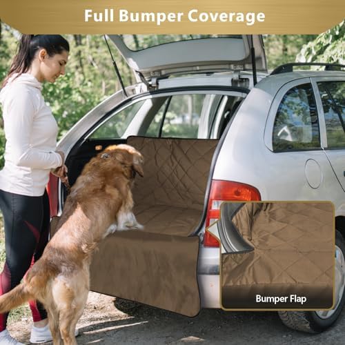 SUV Cargo Liner for Dogs - Water Resistant Trunk Cover for Midsize SUVs - Image 5