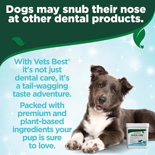 Vet's Best Dental Care Finger Wipes (2 Pack) for Dogs & Cats - 50ct - Image 6
