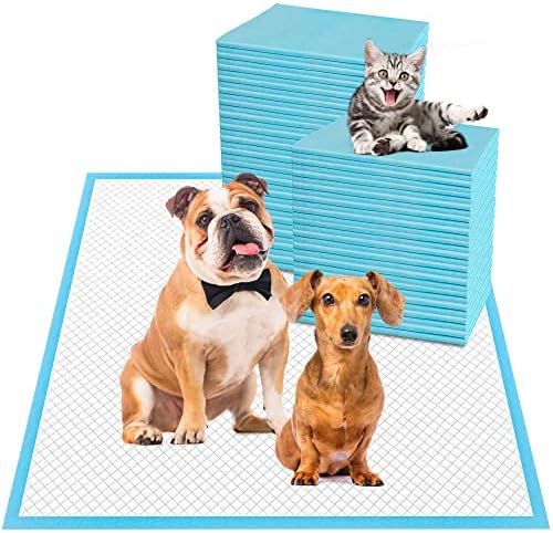 Boscute Thicken 6 Layers Heavy Absorbent XL 36"x24" Pet Training Dog Pee Pads, Extra Large Polymer Leak-Proof Quick Dry Puppy Pee Pads, Disposable Pee Pads for Dogs Cats Rabbit, 30 Counts by Boscute