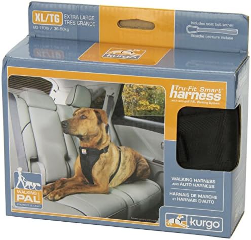 Kurgo Tru-Fit Smart Harness, Black, Extra Large - Image 6