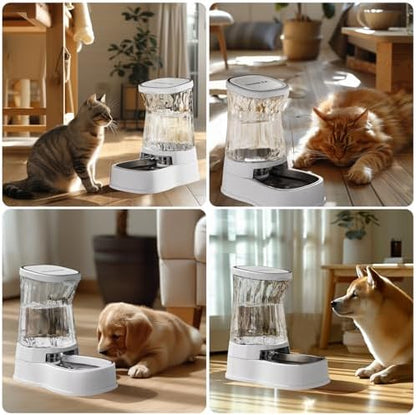 Automatic Dog Water Dispenser, Stainless Steel Bowls Feeder, 100% BPA-Free - Image 6