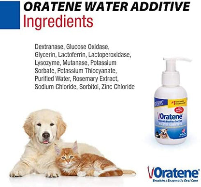 PET King Brands Zymox Oratene Water Additive Enzymatic Brushless Oral Care, 4 Ounces - Image 4