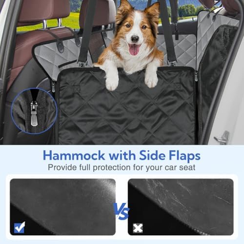 Kytely Dog Car Seat Cover for Back Seat, Waterproof Hammock for Car & SUV - Image 3