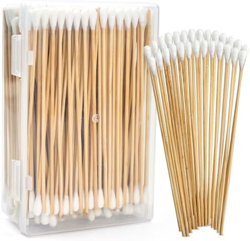 300PCS Dog Ear Swabs for Small and Medium Pet Ear Cleaning by Accesfire